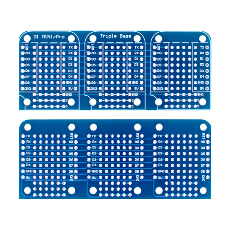LIZAO ESP8266 D1 Mini Expansion Shield Tripler Base V1.0.0 with Buzzer for Intelligent Learning Electronic Projects