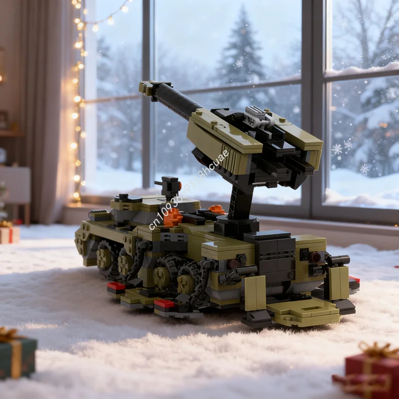 883pcs MOC Halo Wars 2 Kodiak Model Building Blocks Architecture Creative Christmas Gift Idea Education Brick Kids Toy Birthday