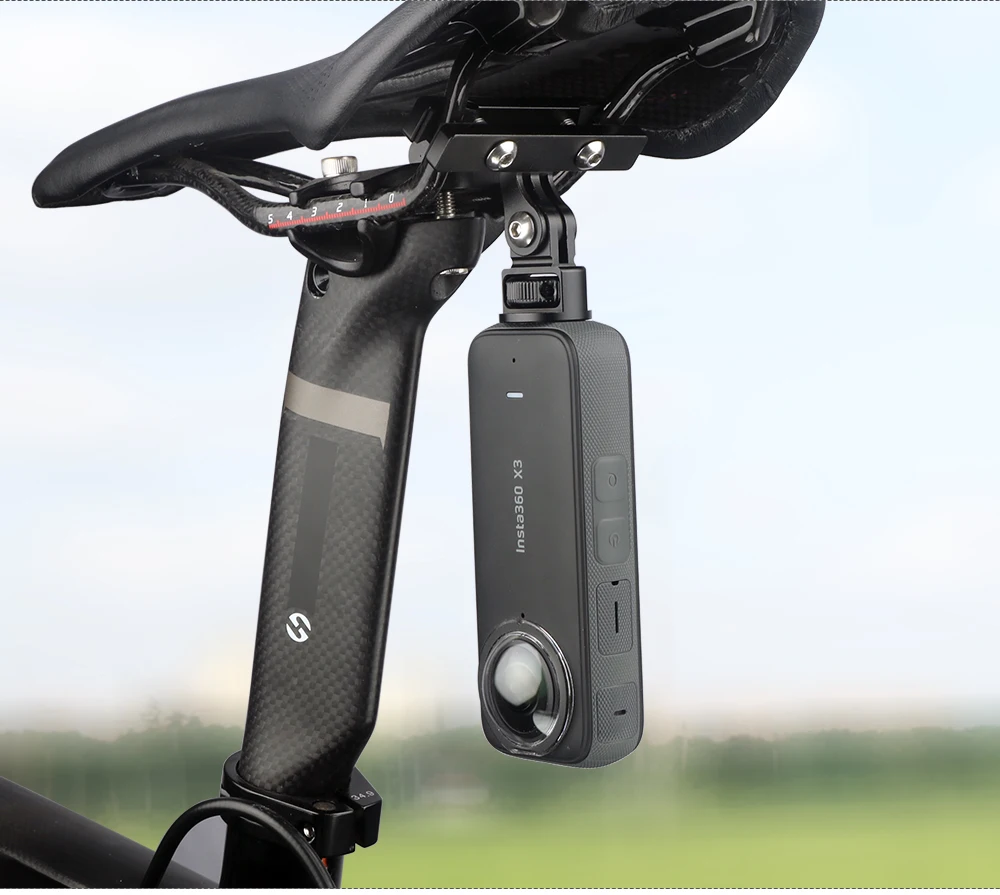 Fahrrad Sattel Schiene Rücklicht Halterung MTB Fahrrad Sattelstütze Winkel Einstellbare Basis Halter Passt Gopro Sport Kamera Rücklicht – Detail 12