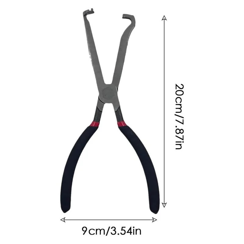 AA89-Electrical Disconnect Pliers, 8 Inch Automotive Tools Electrical Connector Pliers, Electrical Plug Disconnect Tool