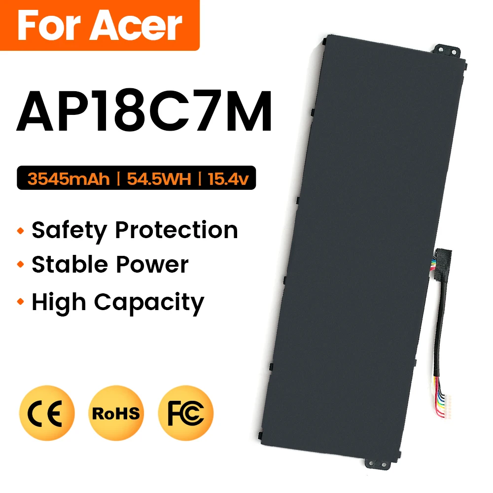 BGBT AP18C7M AP18C7K Laptop Battery for Acer Spin 5 SP513 Swift 3 SF313 Swift 5 SF514 Notebook Batteries 15.4V 54.5Wh with Tools
