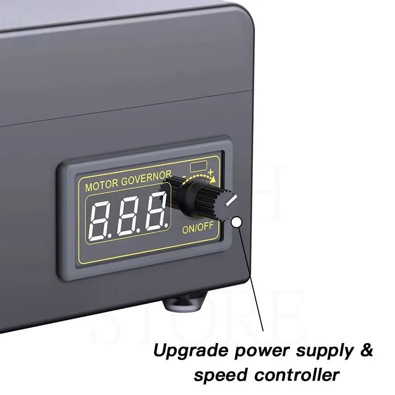 Adjustable Efficient Purification Smoking Instrument 4000rpm Strong Wind Soldering Cleaner Fume Extractor Air Cleaner PCB Repair