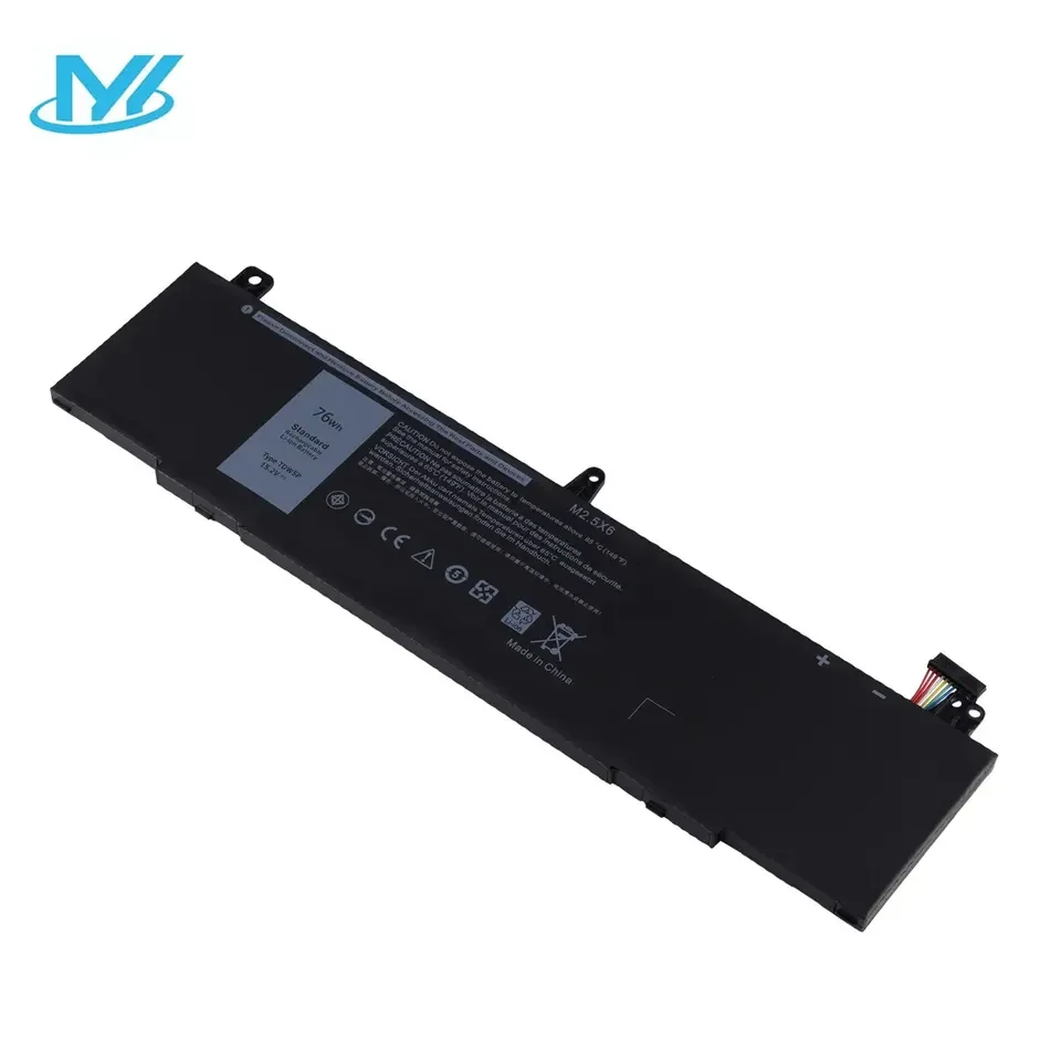 Rechargeable Battery Laptop Battery TDW5P For D-ell A-lienware 15.2V 76Wh 13 R3 13 ALW13C ALW13C-D1738 V9XD7 4RRR3