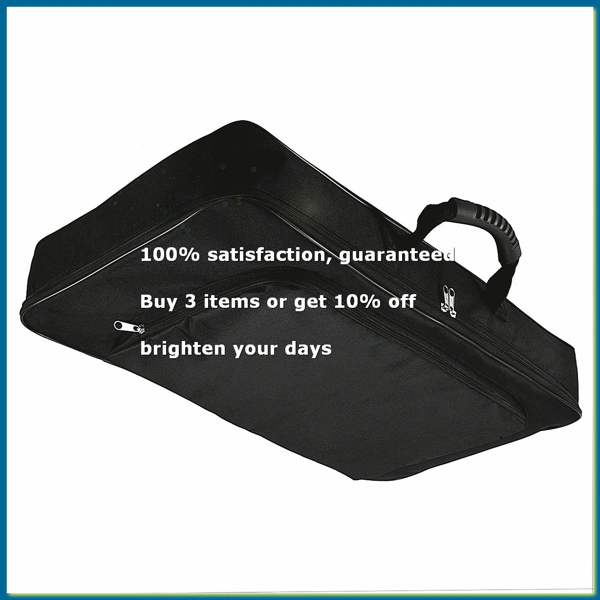 Setup Large Style Guitar Pedalboard Bag Portable Effects Pedal Board Case Universal Bag for Guitar Pedals