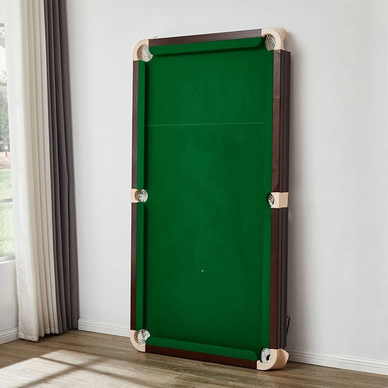 Installation-free folding 2.13 meters Chinese billiards, billiard tables, indoor household simple solid wood accessories