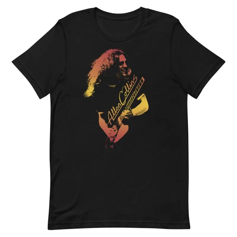 Camiseta de diseño personalizado de ALLEN COLLINS Guitarist