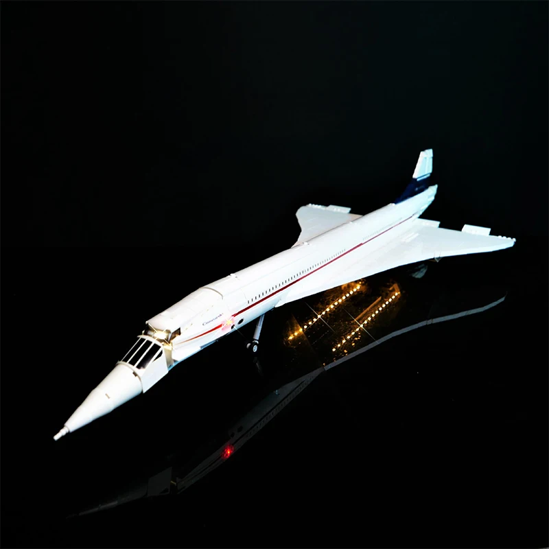 luxury quality LED Lighting Set for Lego 10318 Concorde (Only Led Light,Without Blocks Model) Perfect Fit & Brilliant Glow