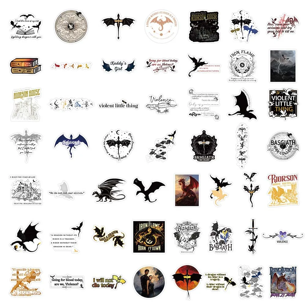 50 pçs quarta asa dos desenhos animados adesivos pterosaur adesivos diy geladeira bagagem portátil telefone guitarra bicicleta skate decalques crianças brinquedo