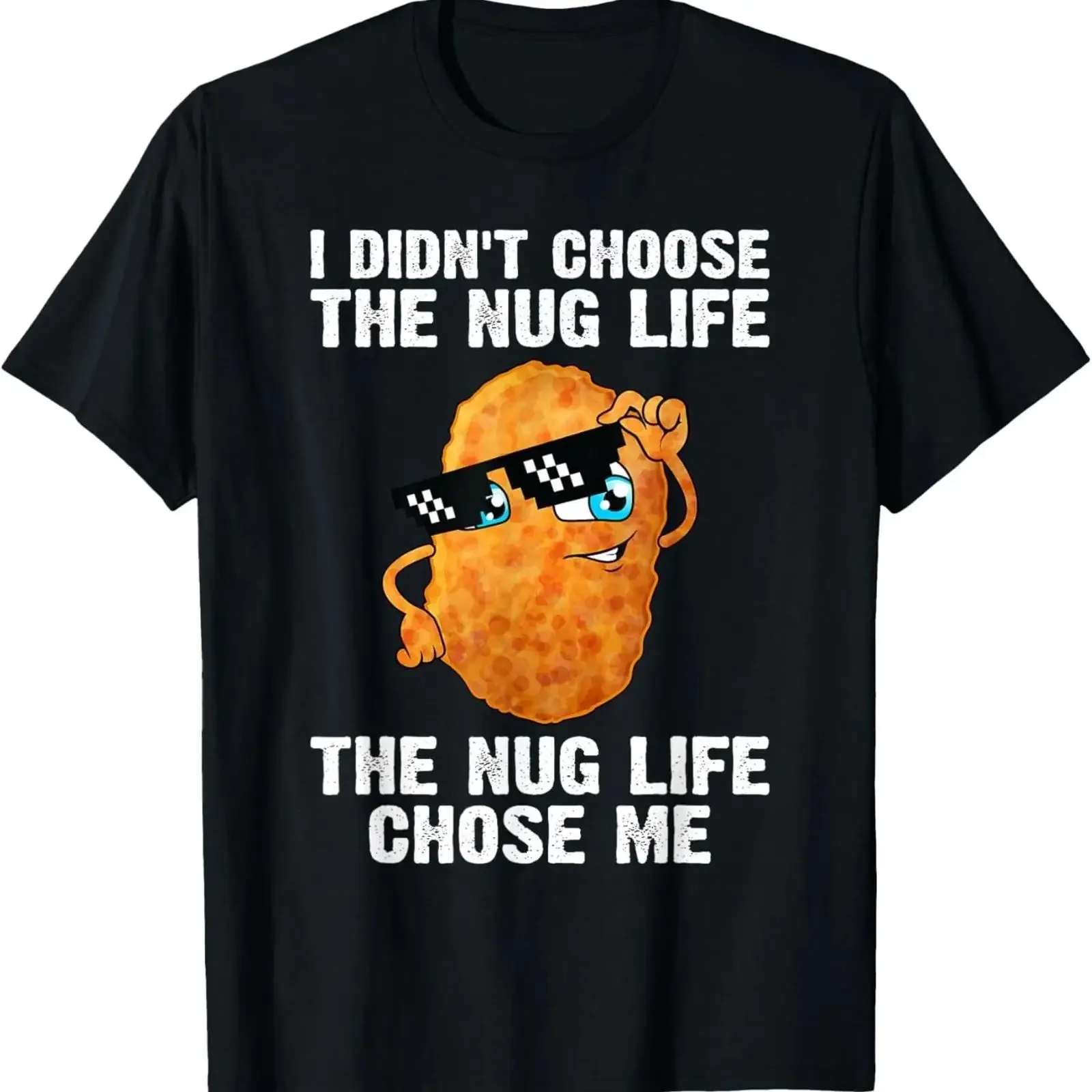 Cooles Chicken Nugget für Männer Frauen Kinder Hühnerliebhaber Nuggets Geschenk T Shirt vintage Washed Soft fashion homme