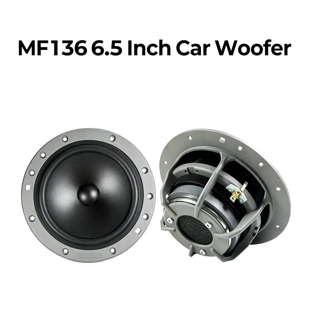 2 Altavoces de Audio para Auto de 6.5 Pulgadas y 160W, Woofer HiFi, Tweeter, Mid-woofer, Subwoofer, Dynaudio 236 OEM, Modificación de Audio para Auto