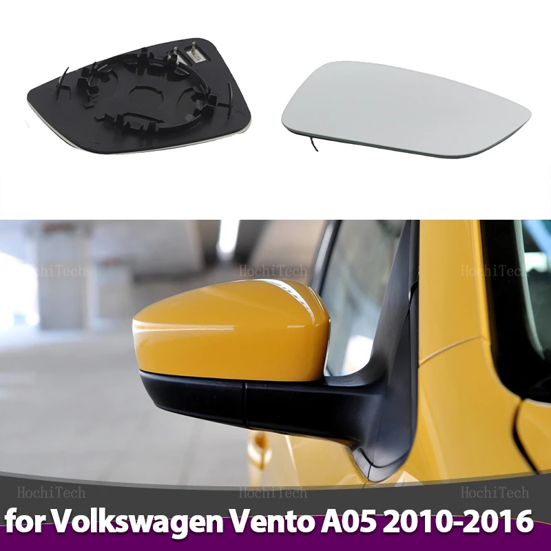 

Door Wing Rearview Mirror Glass Side Mirror Lens Heated Side Mirror Glass For Volkswagen VW Vento A05 2010-2016 Replacement