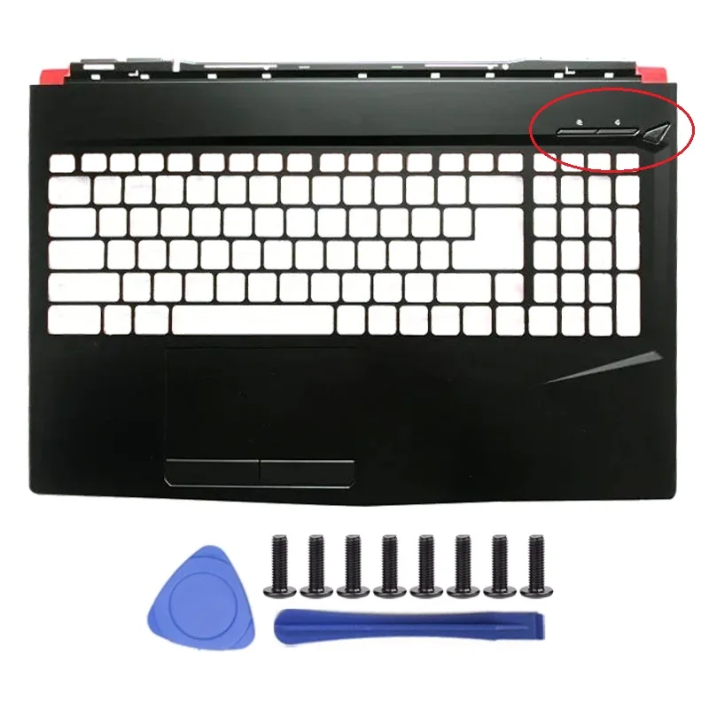 for MSI GL63 GP63 MS-16P4 16P5 16P6 16P7 16P8 Notebook Palmrest Top Case Bottom Laptop Accessories Hinges CoverNEW Laptop Case
