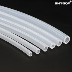 1/3m Food Grade Peristaltic Pump Tube ID 0.8 1 1.6 2.4 3.2 4.8 6.4 7.9 9.6 12.7mm Transparent Flexible Nontoxic Silicone Hose