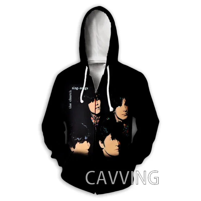 New Fashion 3D Print  The Church Band   Zipper Hoodies Zip Up Hooded Sweatshirts Harajuku Hoodie Hip Hop Sweatshirts