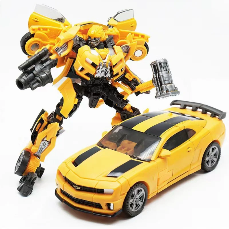 Robot Car Transformation Toys Alloy Plastic Bumble Action Figure Anime Action Figure Movie Series Children Birthday Gift