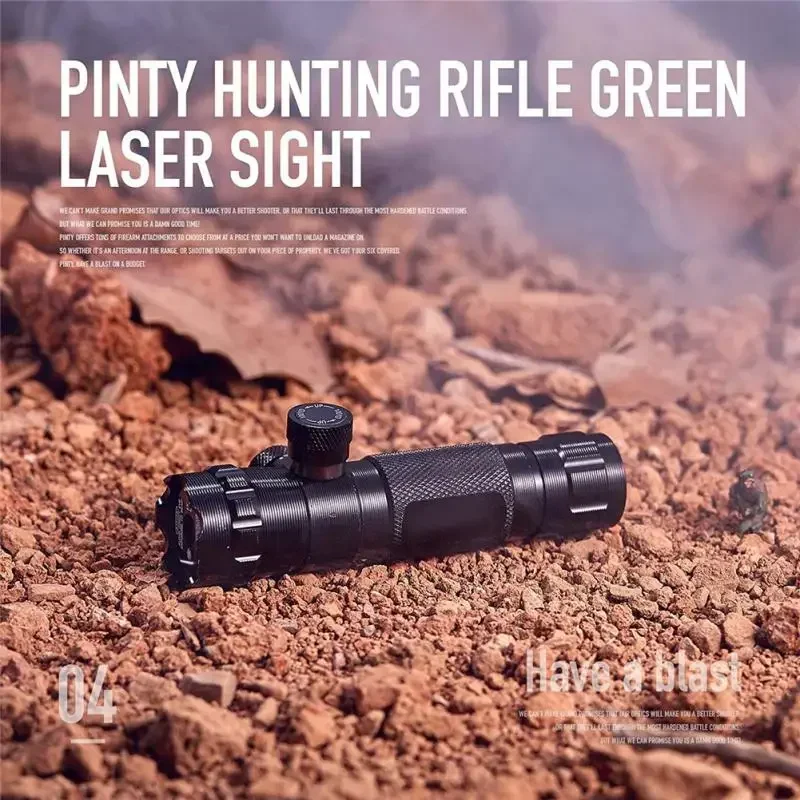 Tactical Hunting Green Laser Dot Sight Adjustable 532nm Red Laser Pointer Rifle Gun Scope Rail Barrel Pressure Switch Mount