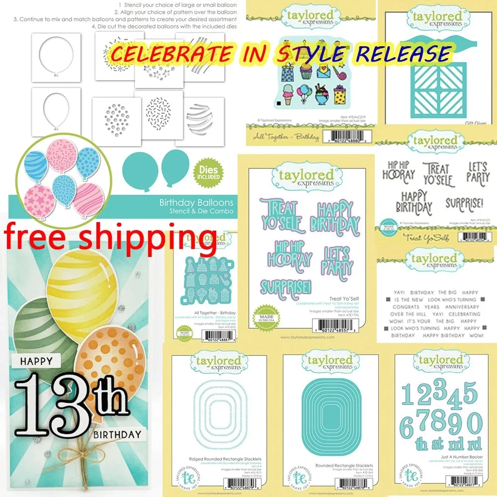 RIDGED ROUNDED RECTANGLE STACKLETS Metal Cutting Dies and Clear Stamps Diy Scrapbooking Craft Stencil Photo Template