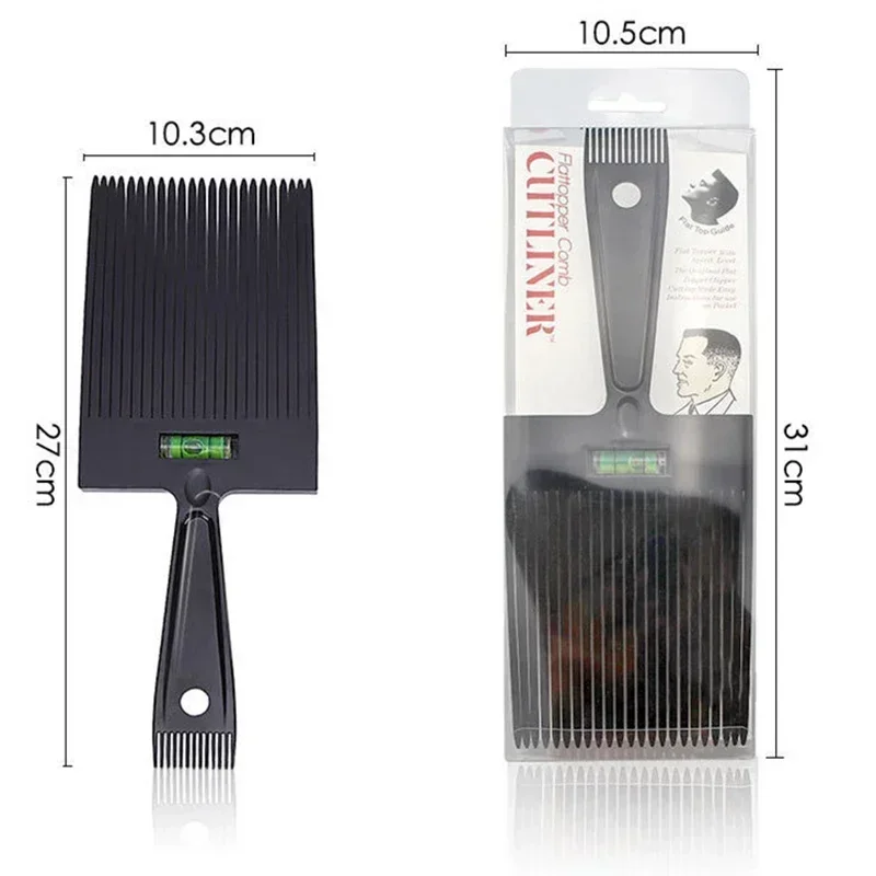 Men Flat Top Guide Comb Haircut Clipper Comb Barber Shop Hairstyle Tool Hair Cutting Tool Salon Hairdresser Supplies Accessories