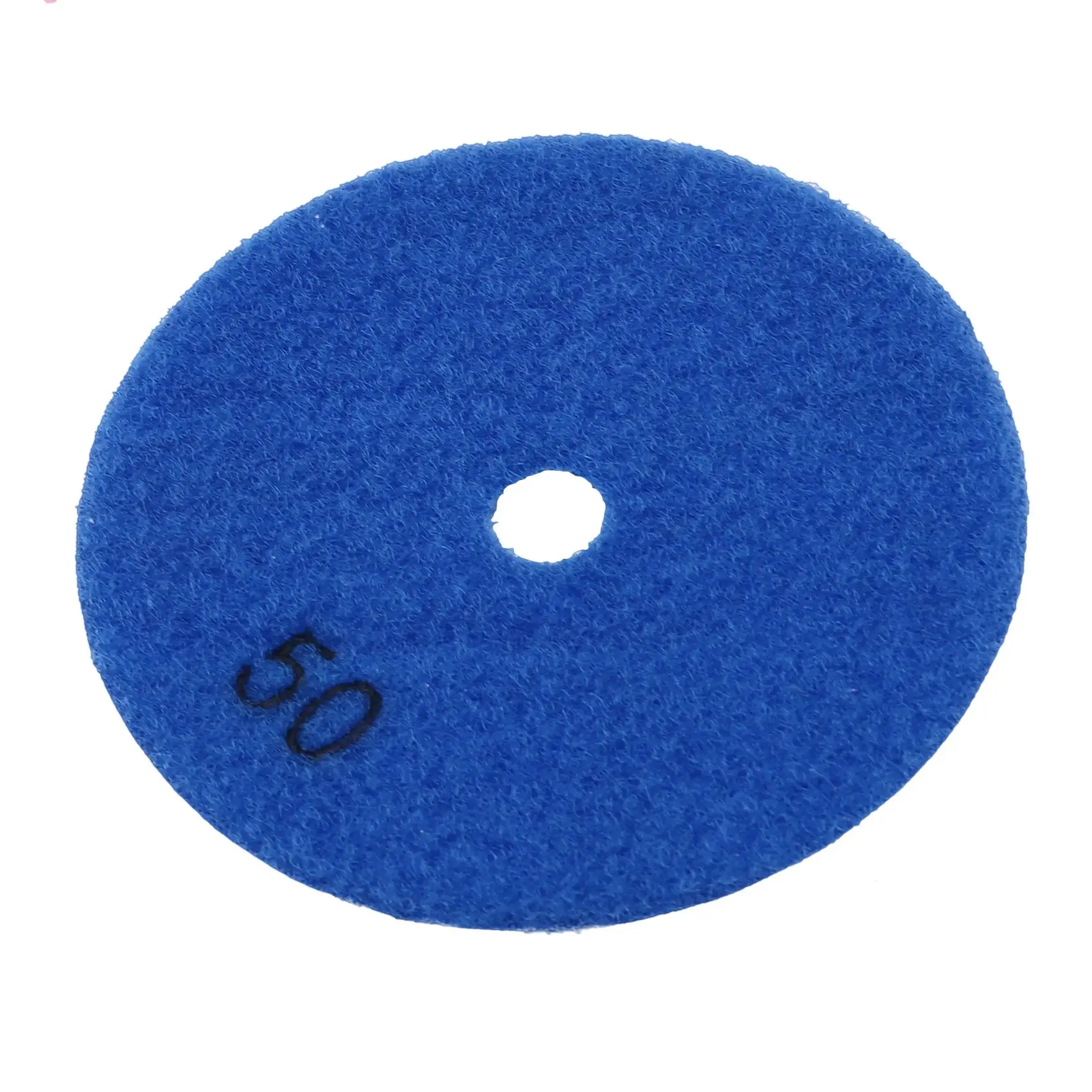 Imagem -05 - Almofada de Polimento a Seco de Diamante Disco de Lixamento de Resina Flexível de Mármore de Granito Disco de Polidor de Pedra de Cerâmica 50 Grit 100 mm Pcs