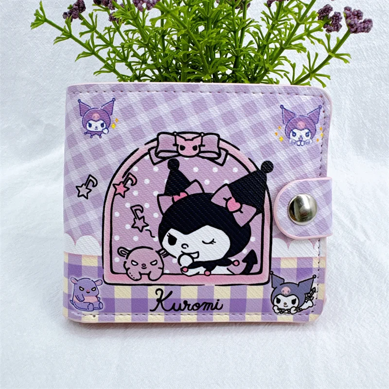 Sanrio's new casual short money bag KT PC dog kurumi coin wallet card with foreskin and buttons