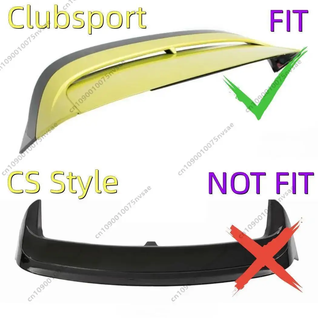 Maxton Style Car Rear Roof Spoiler Wing Cap for VW Golf MK8 R Golf 8 GTI Clubsport Performance 2020 2021 2022 2023 2024 Bodykits