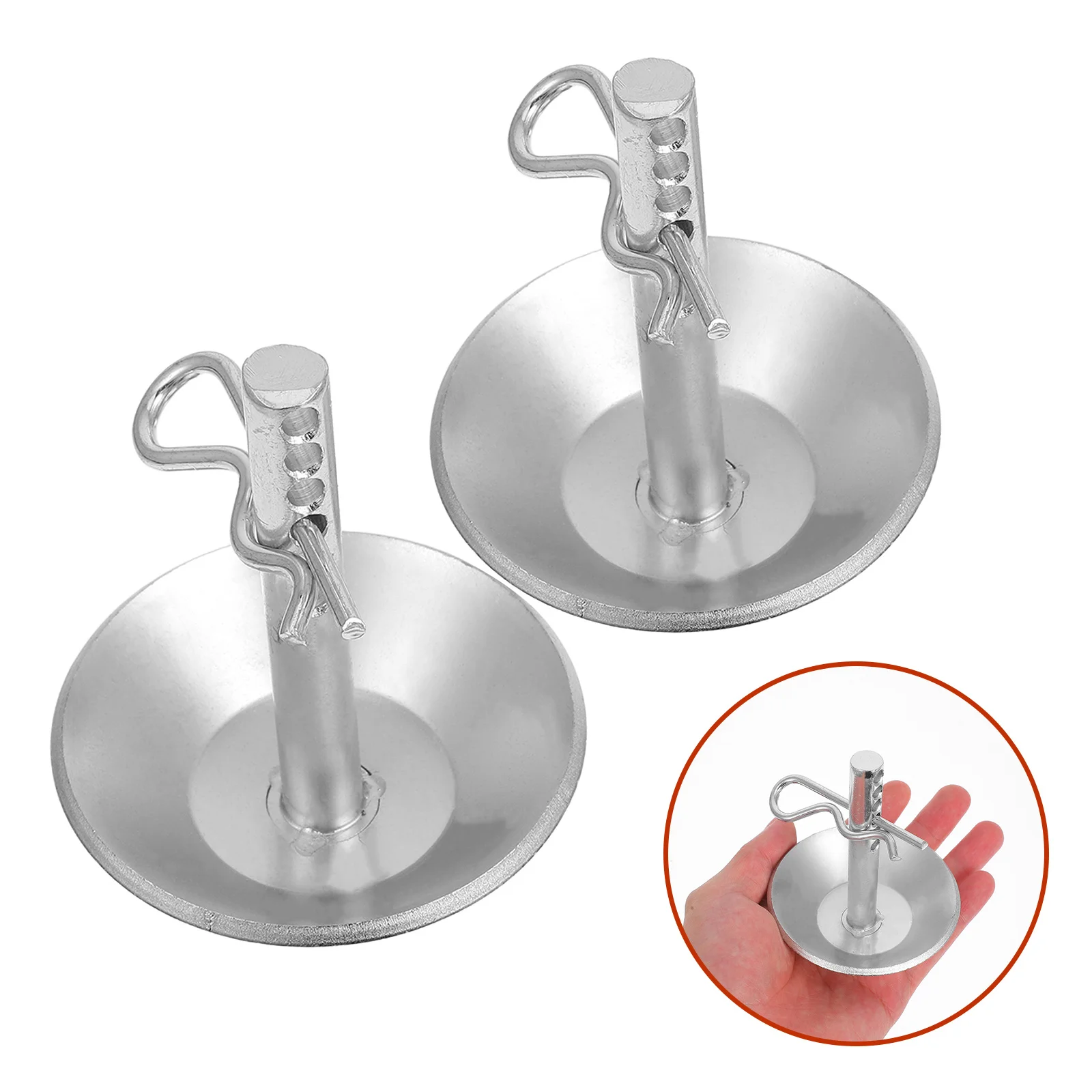 

Комплект из 2 прочных регулируемых металлических накладок для снегоуборочной техники (квадроциклов, UTV)