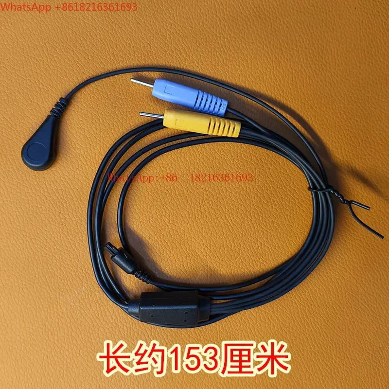 Limited Offer SA9800 Stimulation Feedback Instrument Physiotherapy Connecting Cable Black Electrode Cable