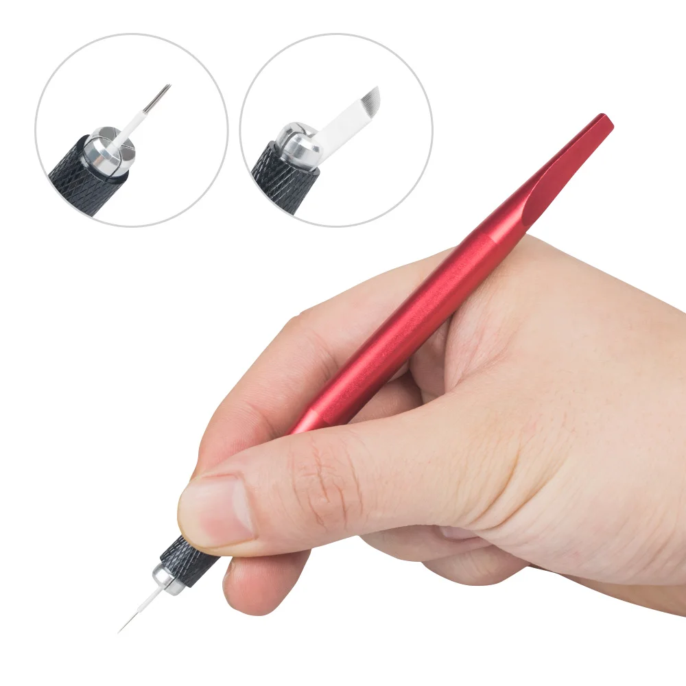 1pcs Microblading Eyebrow Manual Pen Permanent Makeup Eyebrows Eyeliner Lip Tattoo Manual Pen Machine Tattoo Supply
