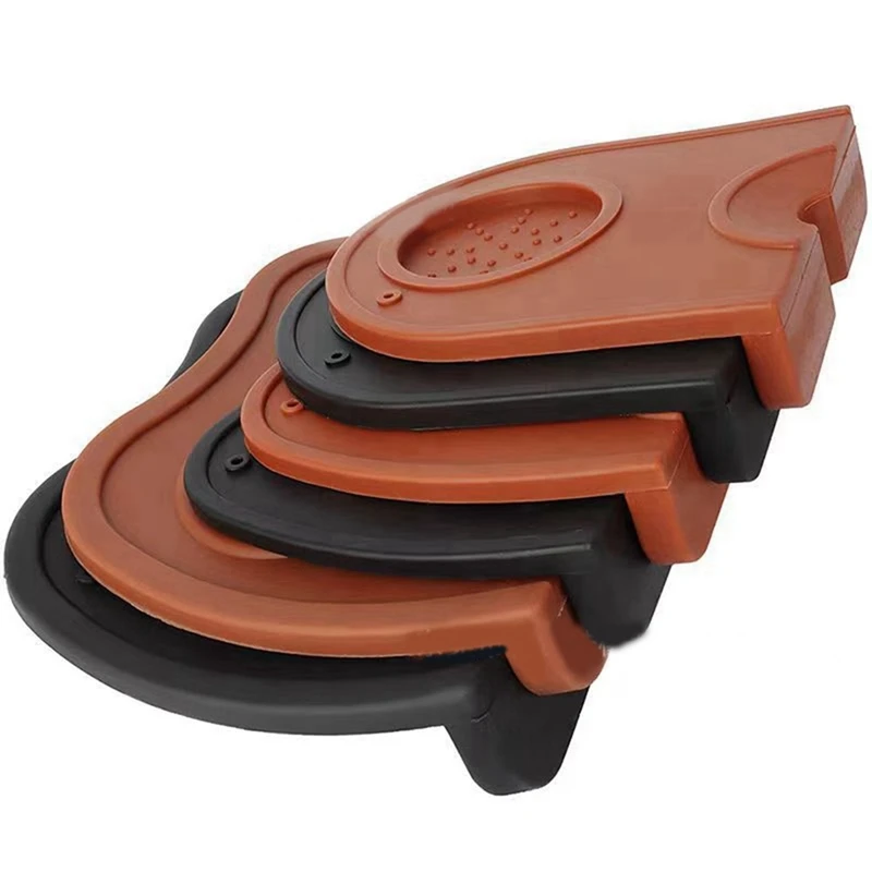 القهوة حصيرة تدق الأسباب دلو سيليكون ضغط مسحوق حصيرة لوازم القهوة