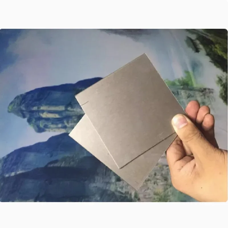 

99.9% high purity nickel plate thickness 0.01mm To 10mm electroplated nickel plate metal plate flat bar