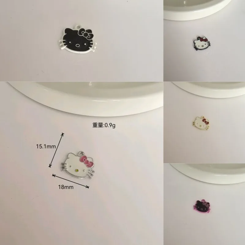 

10pcs Hello Kitty Keychain Accessories Cartoon Cute Anime Women Backpack Key Bag Charm Toy Decoration Kawaii Girl Gift Wholesale