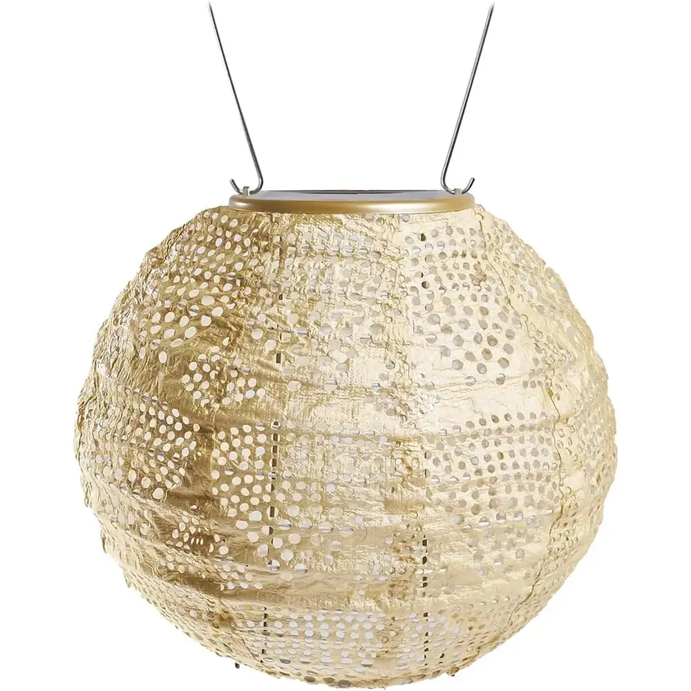 Home Garden 31771 Soji Stella Globe 8 polegadas. Lanterna Tyvek (Pérola)