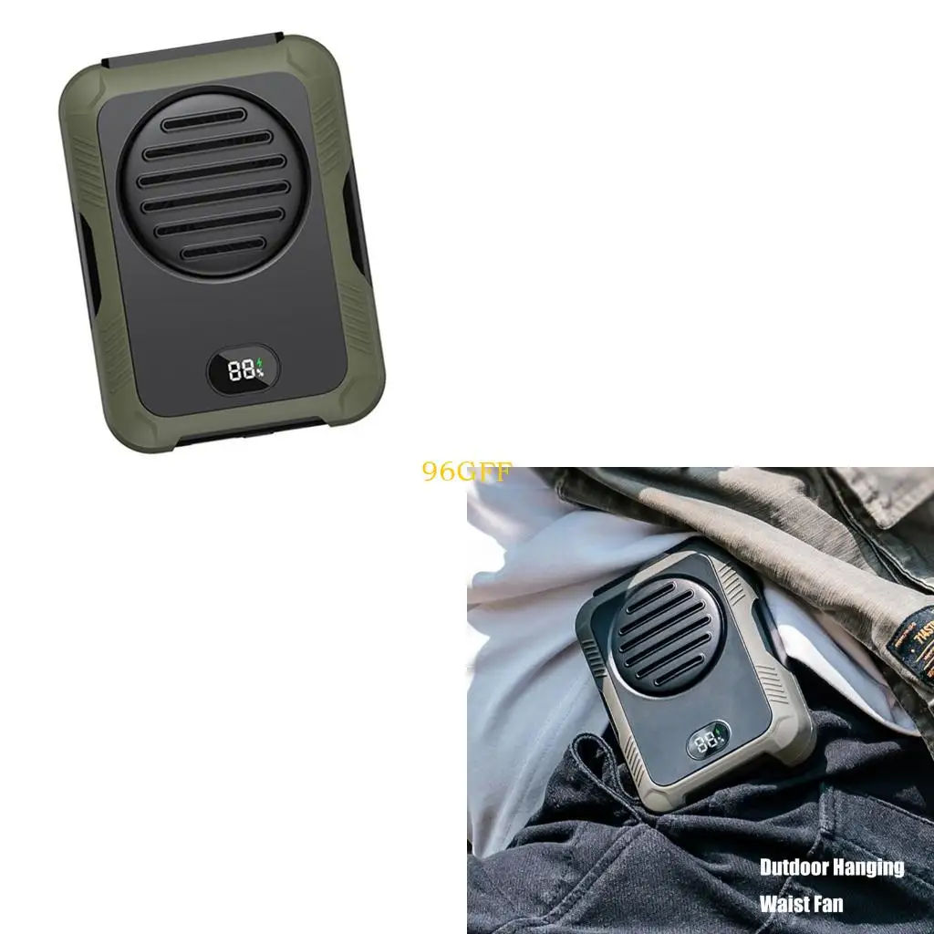 

96GF Охлаждающий вентилятор Перезаряжаемый вентилятор мАч батарея подходит для офиса и домашнего использования