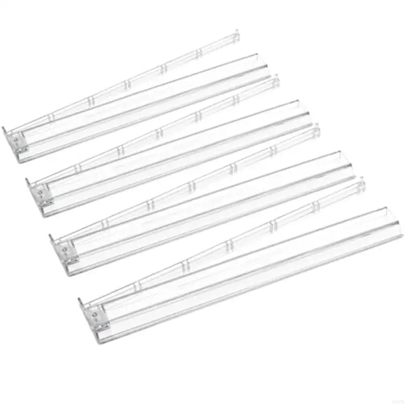   17.7 Inch Mahjong Tile Guide Pusher 4Pcs Set Standard Size ABS For Quick Arrange Ergonomic Design