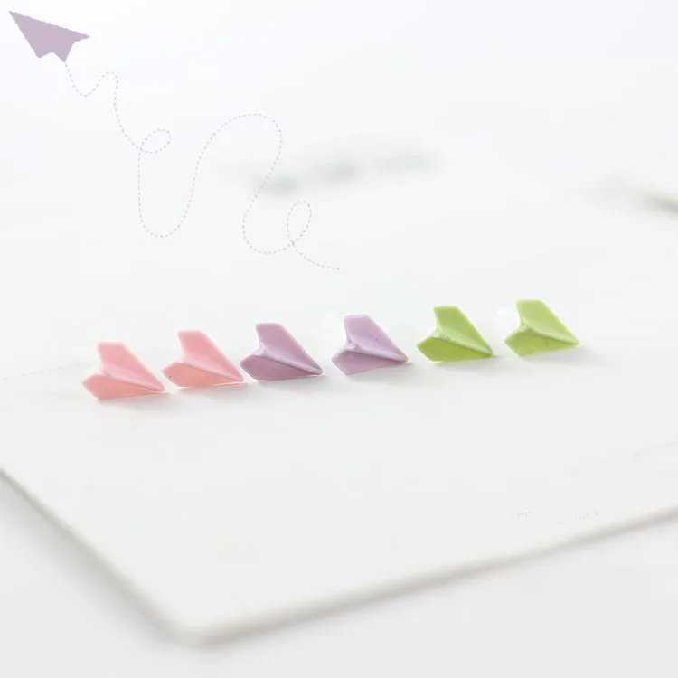 handmade ceramic creative fashion earrings small fresh female Japanese ceramic ear jewelry #1180