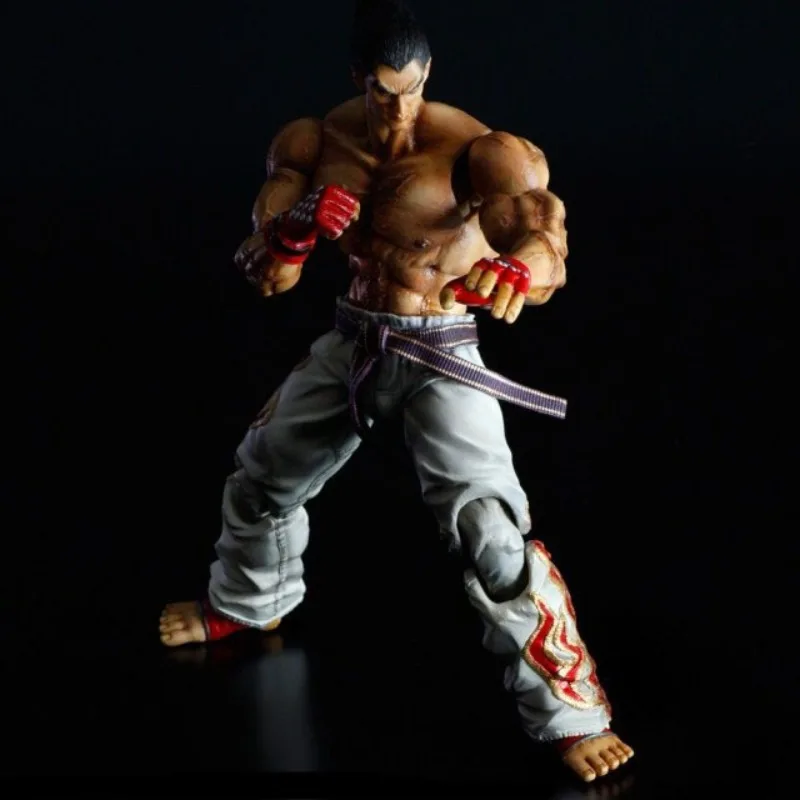 25cm Male Soldier Kazuya Mishima Action Figure Collection Ornaments Model Doll Toys Brithday Gift For Boys