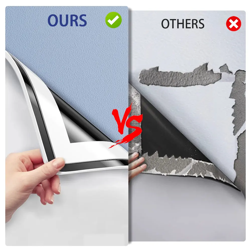 Magnetic White Board Sticker Include Marker Magnet Eraser Wall Dry Erase Board Magnetic Dry Erase Whiteboard for Kid Office Home