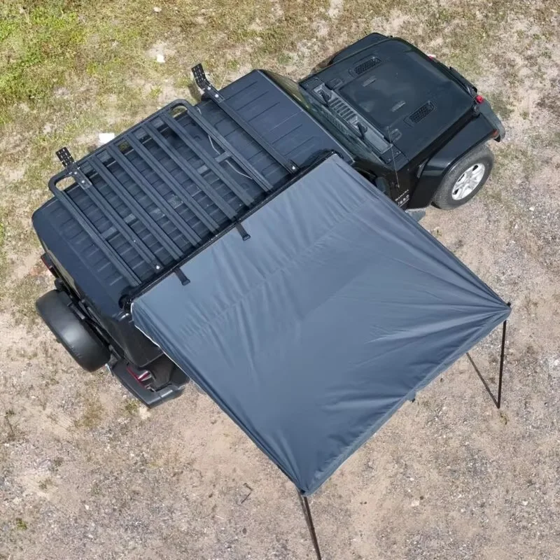 Hard Shell Car Side Parallel Tent Canopy Outdoor Camping Fully Automatic Sunshade