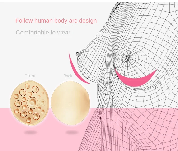 Smart Library Home Use Multifunctional Massage Vibration Beauty Equipment Chest Lactation Breast Massager