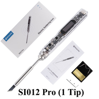 SEQURE SI012 Pro With 1 Tip Set High Quality Instant Heat Usb C Soldering Iron - Suitable For T12|TS Tips Supports PD3.0