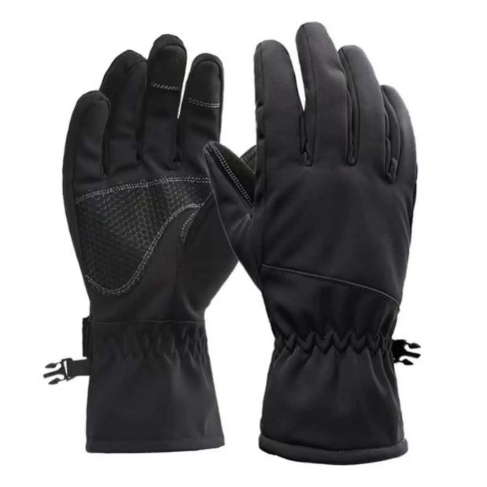 

Ski Gloves, Winter Thickened, Touchscreen-Compatible, Windproof Thermal Outdoor Cycling Gloves for Men & Women, Anti-Slip