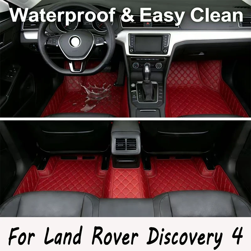 

Custom Car floor mats for Land Rover Discovery 4（FIVE SEAT） 2010 2011 2012 2013 2014 2015 2016 Accessories
