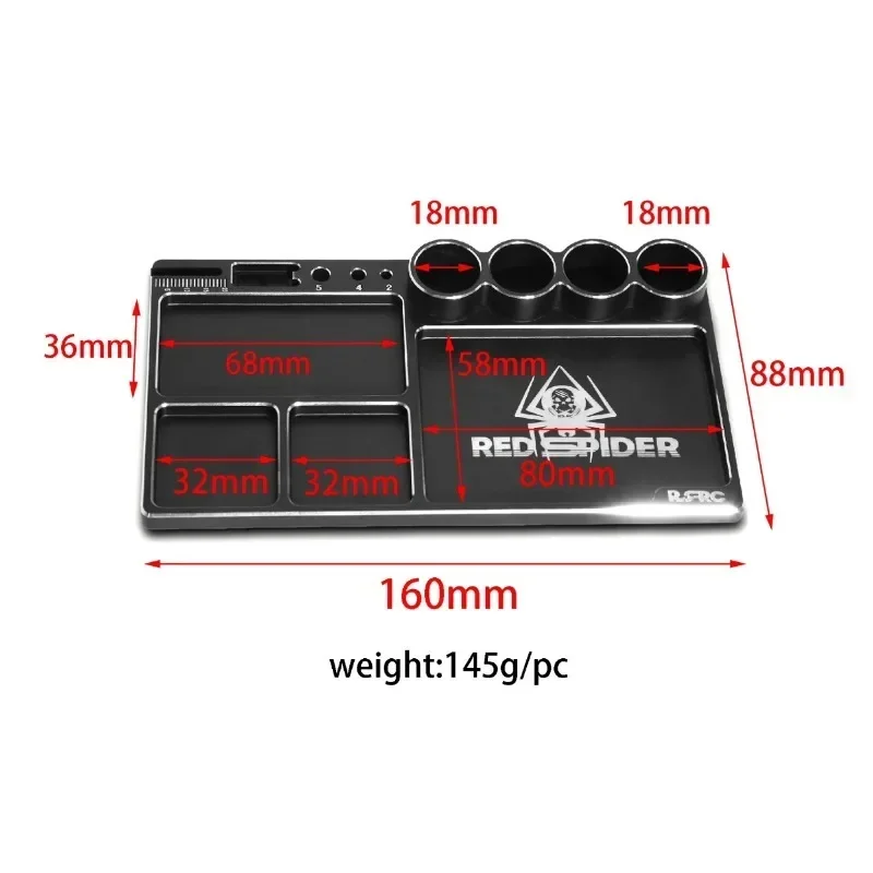 Soporte para estante de almacenamiento de destornilladores, organizador multifuncional, Kit de herramientas de reparación de control remoto, soporte de escritorio para destornillador cruzado hexagonal R198