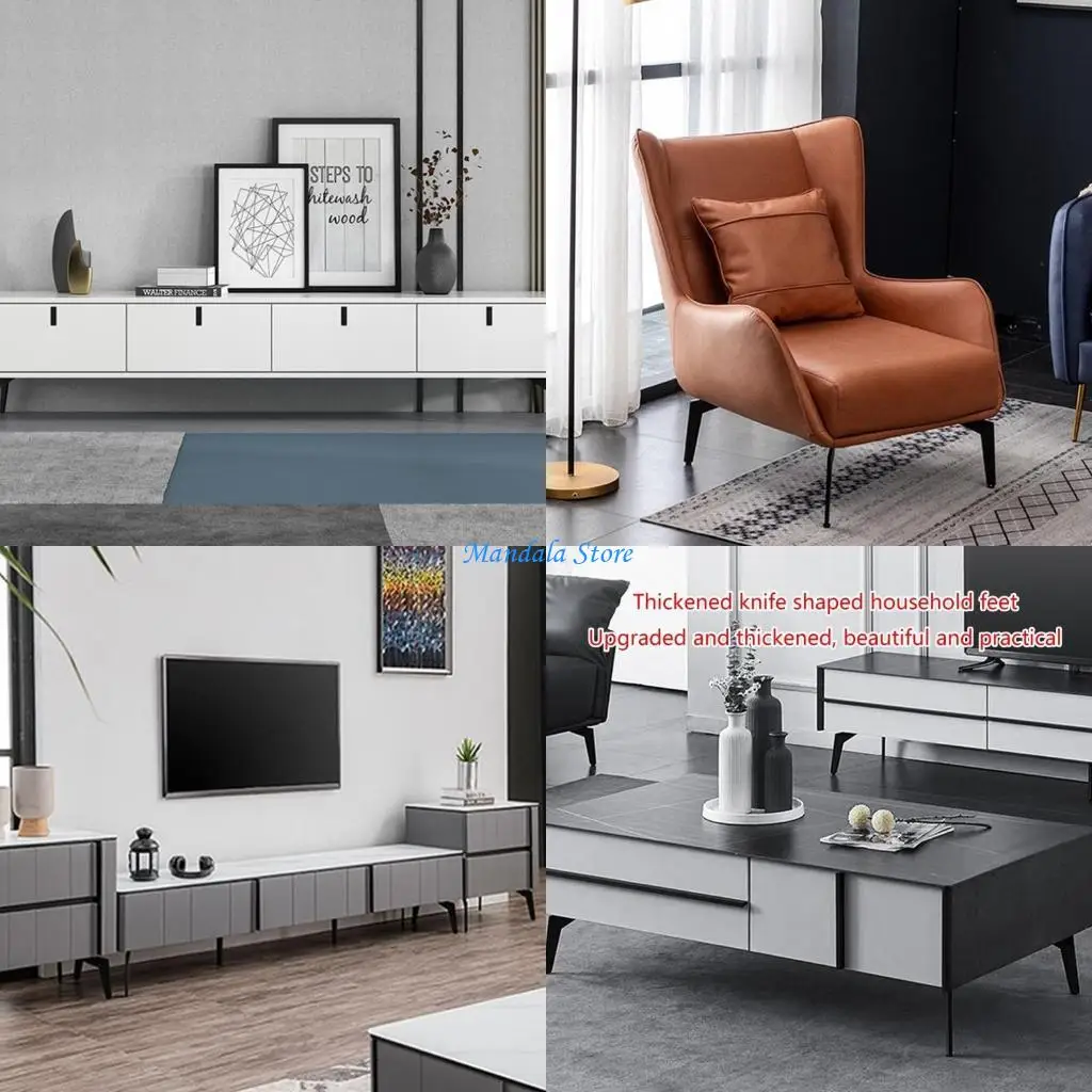 

U2JC 2 шт. металлические ножки для мебели матовые для ТВ-шкафа Ванная комната шкаф журнальный столик-комод кресло ножки для