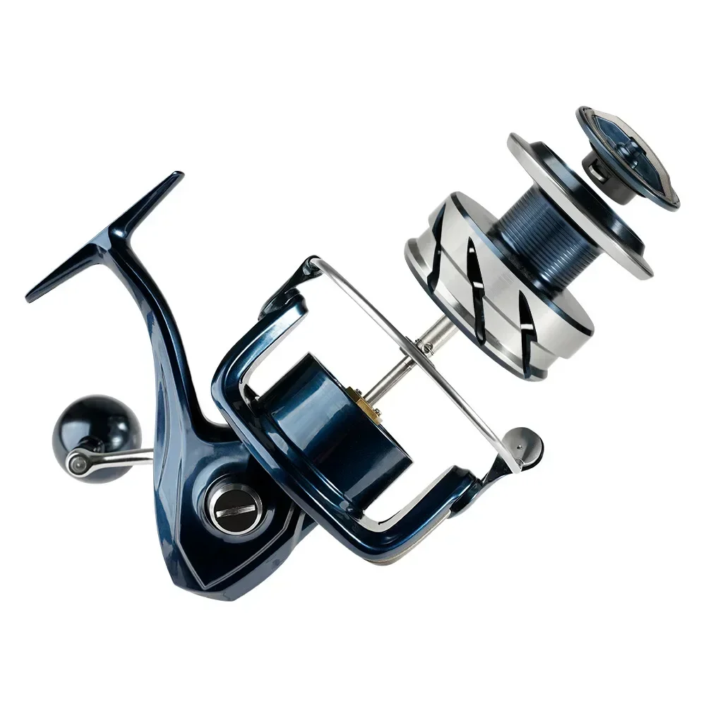 8+1bb Metal Saltwater corrosion resistance 10kg Drag CNC strong Spinning Fishing Reel