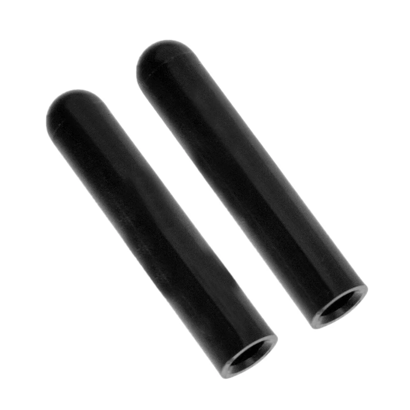 2 Piezas de Perillas de Cierre de Puerta de Coche de Plástico Negro Compatibles con Ford Mustang Bronco Explorer F-150 Ranger Escort Windstar D9ZZ6621850B