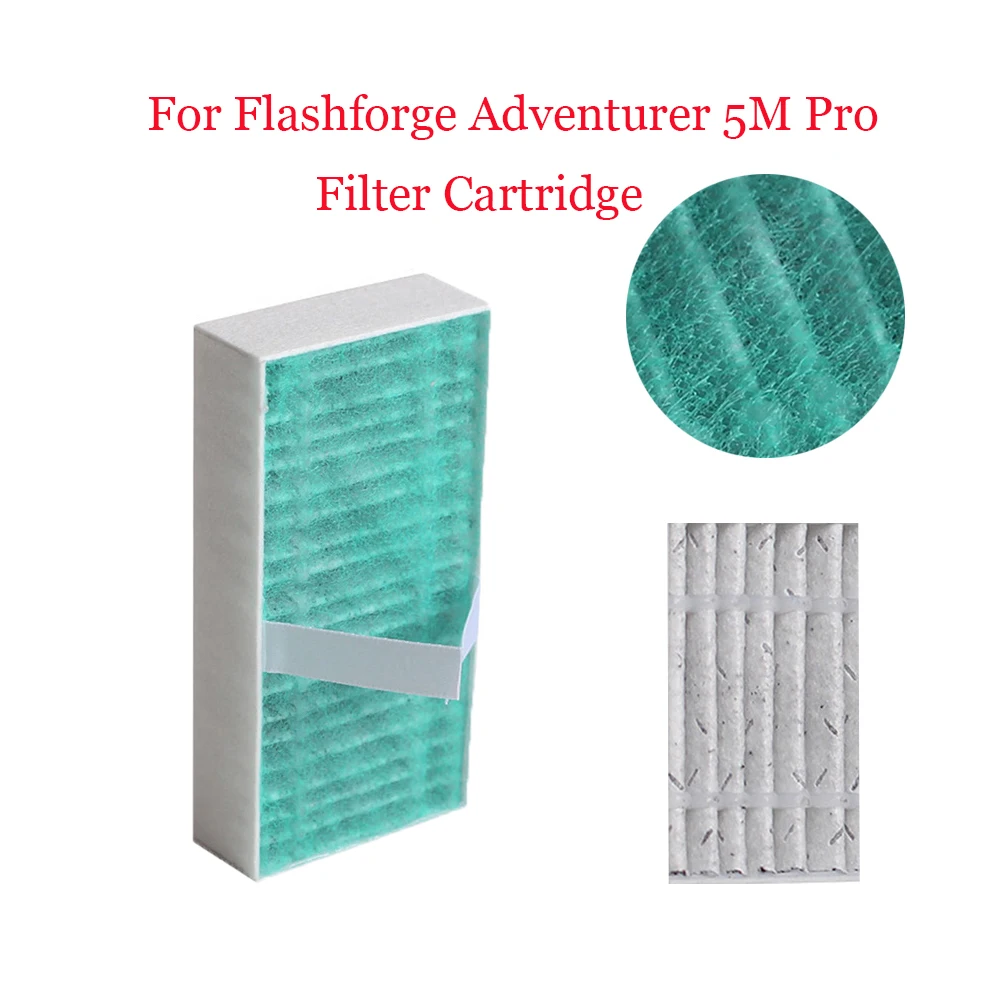 

Filter Cartridge for FLASHFORGE Adventurer 5M Pro 3D Printer Air Filter Kit Improved Air Filtration System