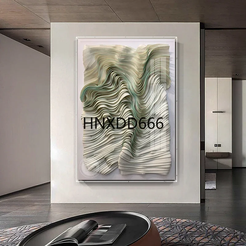 Modern simple handmade three-dimensional 3D physical painting