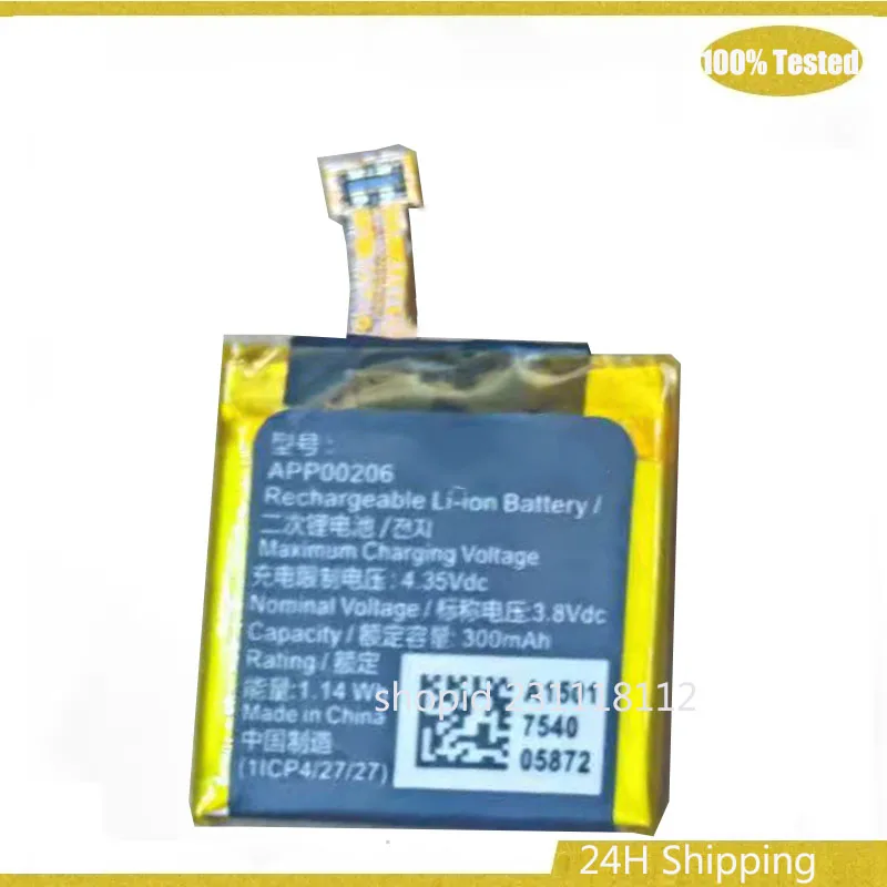 

10PCS New 3.8V 300mAh APP00206 Replacement Battery For Montblanc Summit Smart Watch Accumulator
