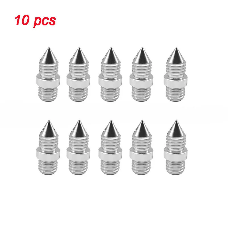 

10PCS Silver Plumb Bob Hook For Leica 102 Prism Survey Pole Adaptor 5/8x11 Thread Mini Prism Adopter Survey Point Aluminum